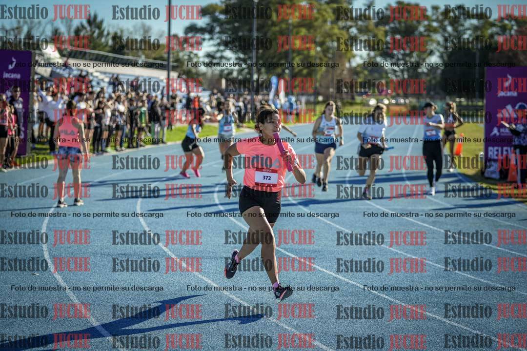 Fotos durante los relevos