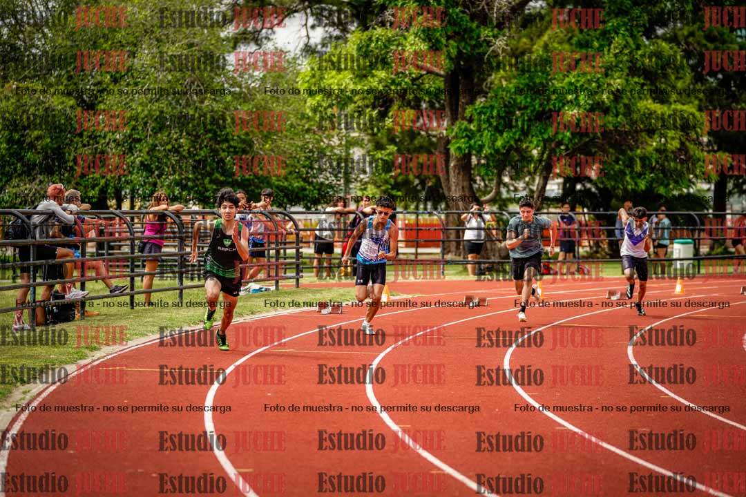 Fotos de los 200 m llanos de varones