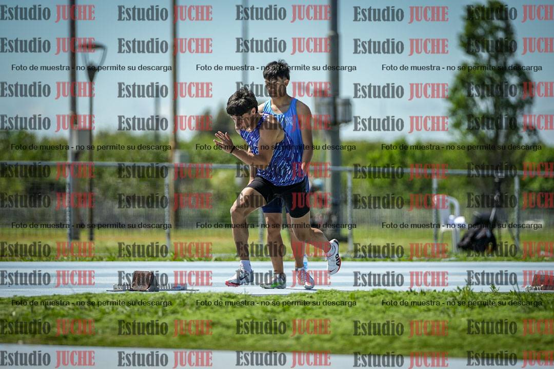 Fotos de los 200 m llanos de varones