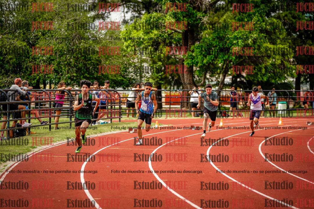 Fotos de los 200 m llanos de varones
