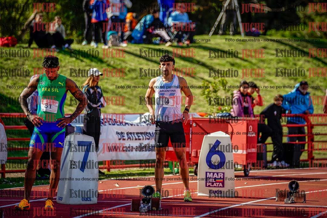 Fotos de los 200 m llanos de varones