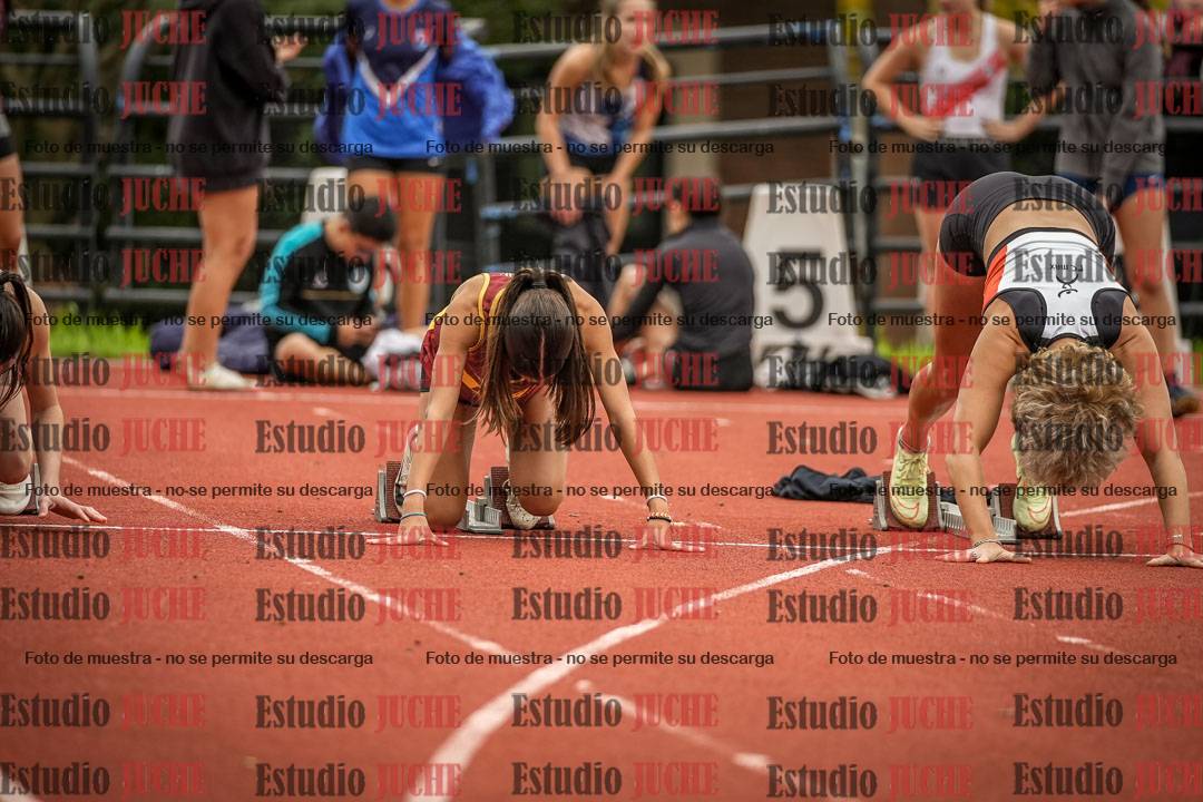 Fotos de los 100 m llanos de mujeres