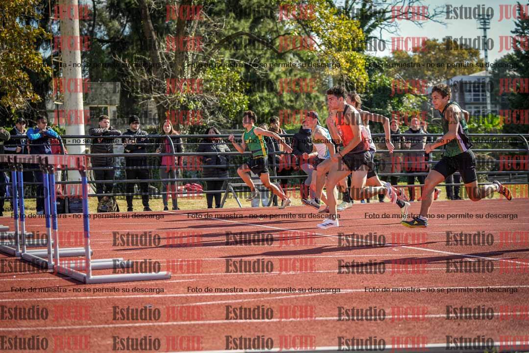 Fotos de los 110 m con vallas de varones