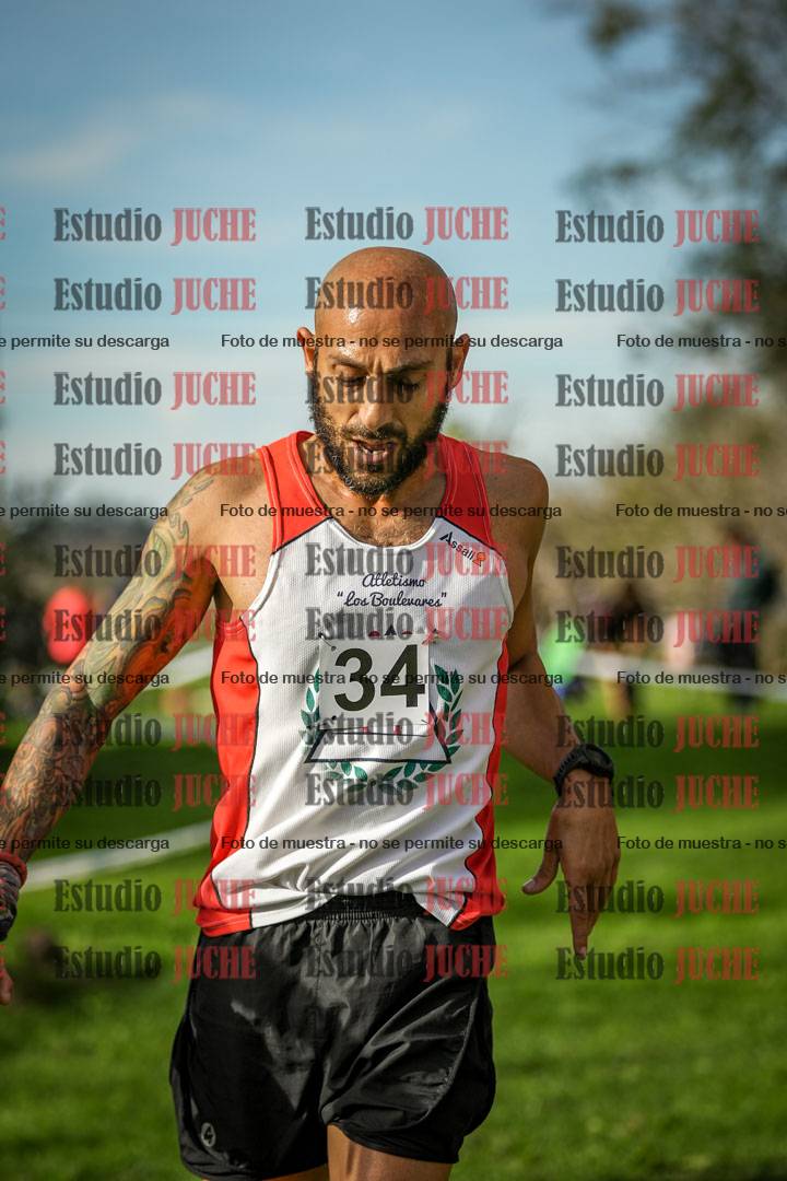 Fotos de la llegada del cross de 4000 m - varones