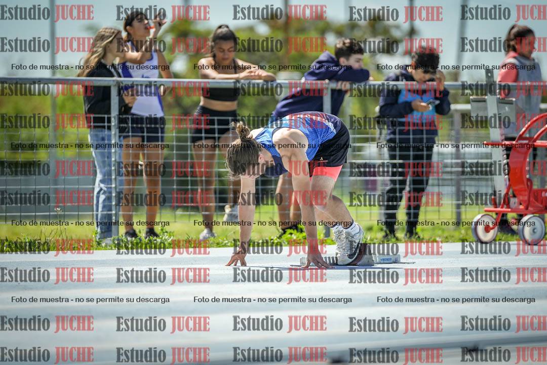 Fotos de los 200 m llanos de varones