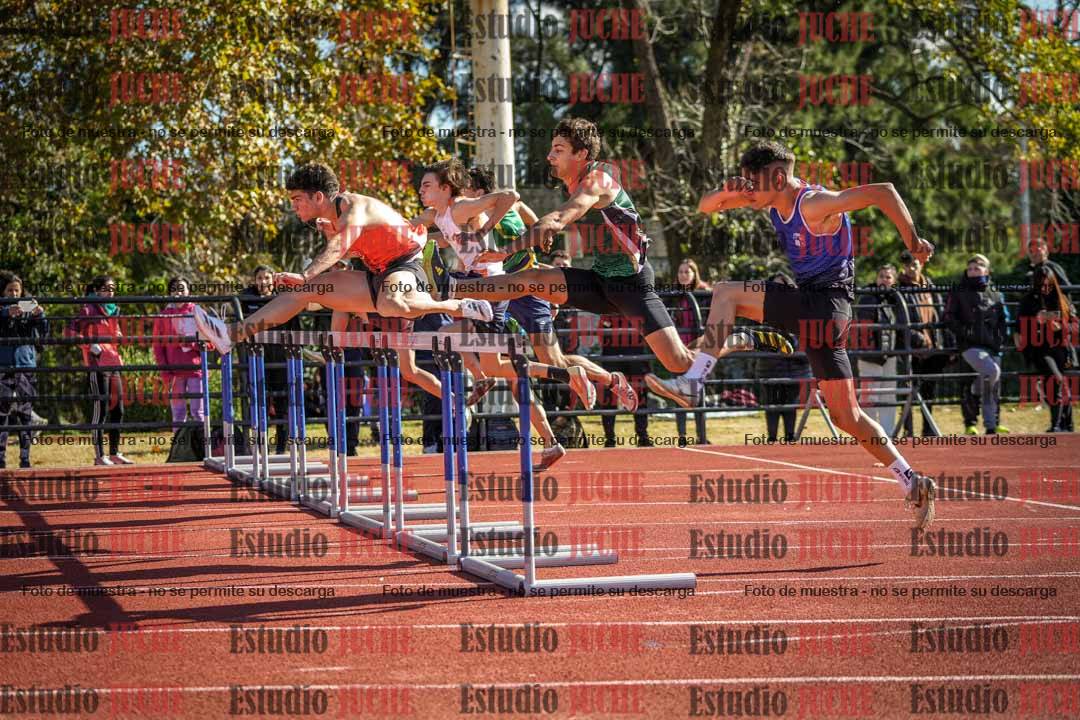 Fotos de los 110 m con vallas de varones