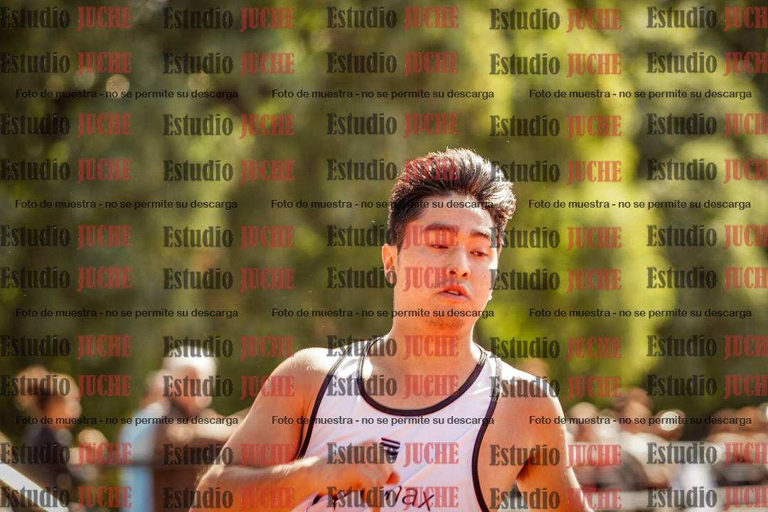 Fotos de los 100 m llanos de varones
