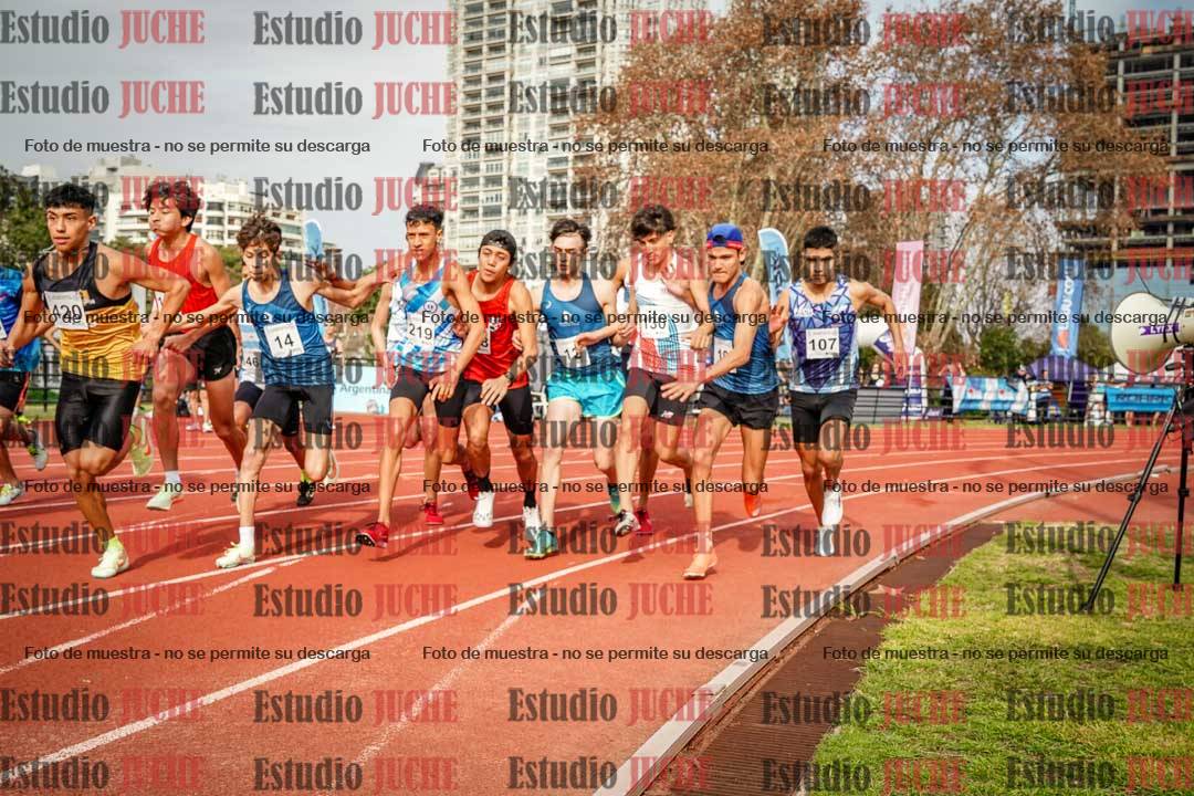 Fotos de los 1500 m de varones