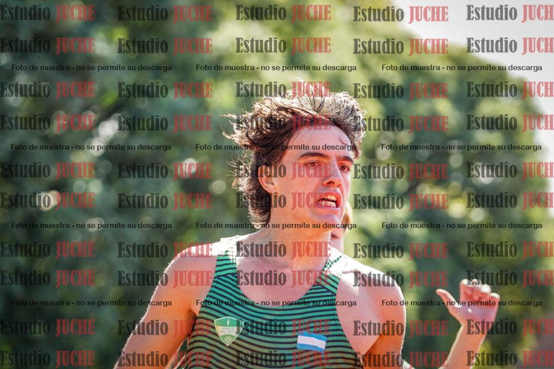 Fotos de los 100 m llanos de varones