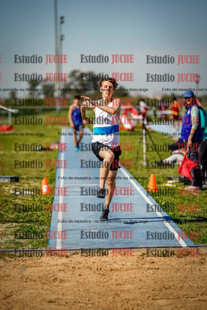 Fotos del salto triple de varones