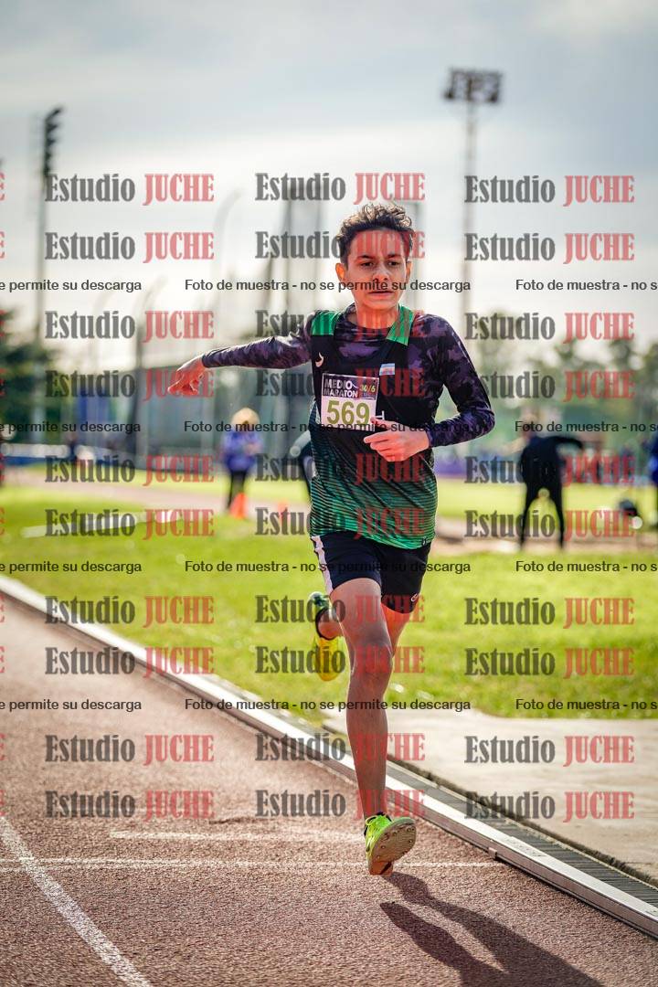 Fotos de los 600 m llanos de varones