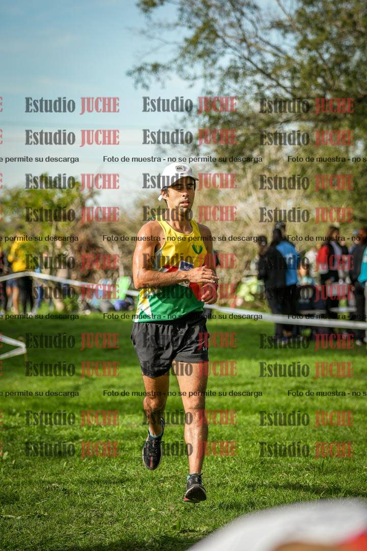 Fotos de la llegada del cross de 4000 m - varones