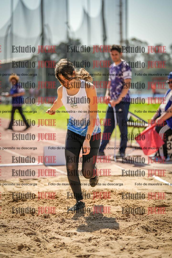 Fotos del salto en largo de mujeres - ambas categorías