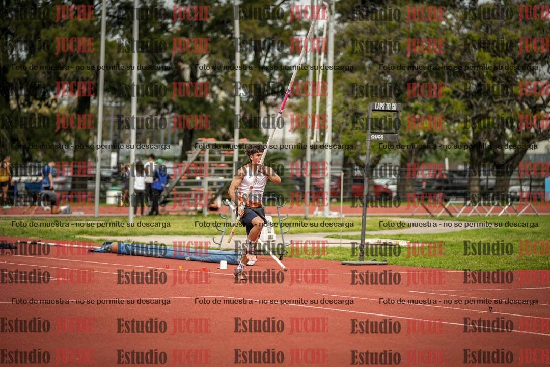 Fotos del salto con garrocha de varones