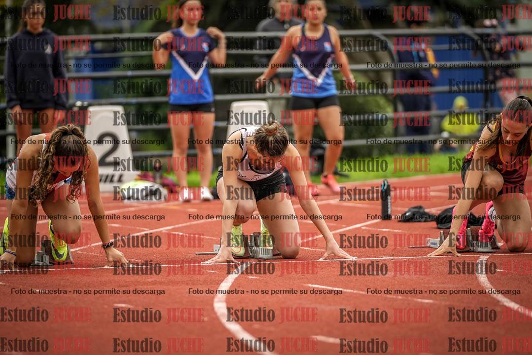Fotos de los 100 m llanos de mujeres