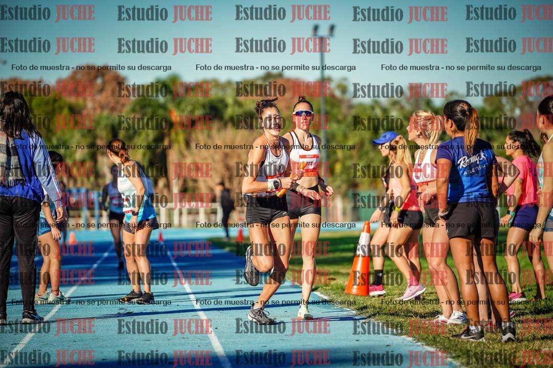Fotos durante los relevos