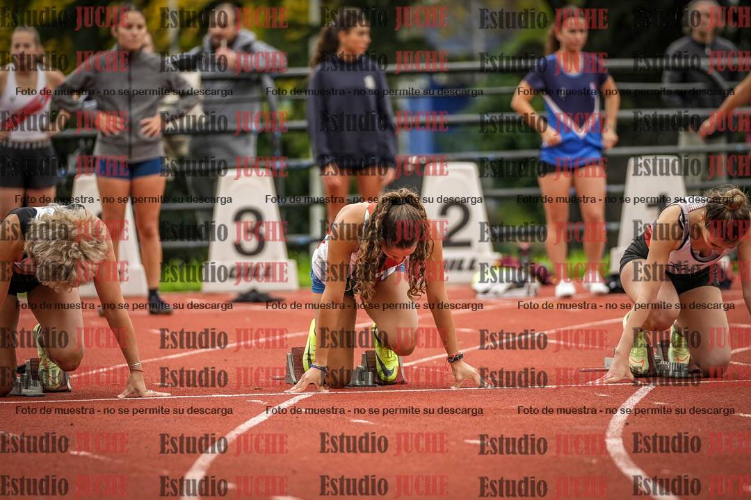 Fotos de los 100 m llanos de mujeres