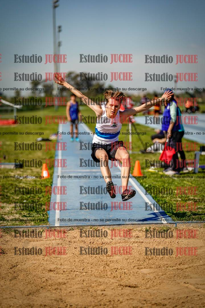 Fotos del salto triple de varones