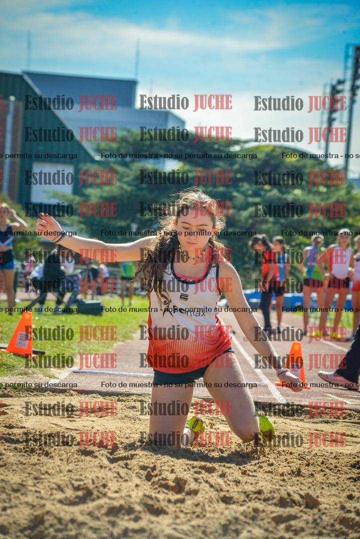 Fotos del salto en largo de mujeres - U16