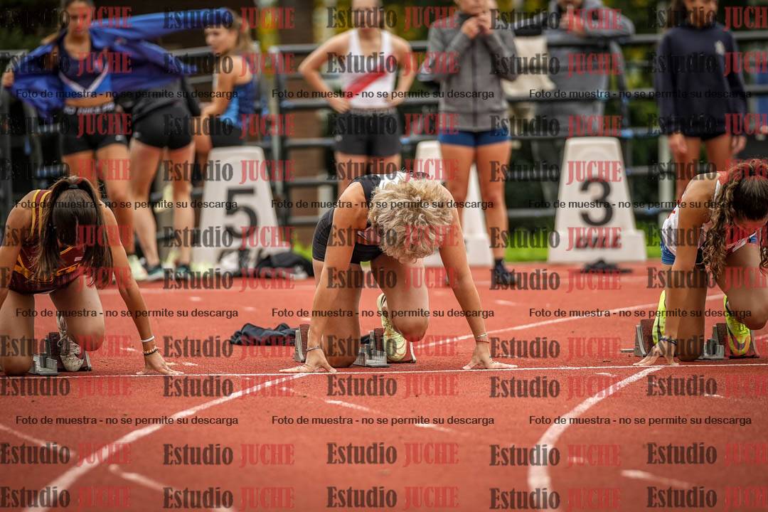 Fotos de los 100 m llanos de mujeres
