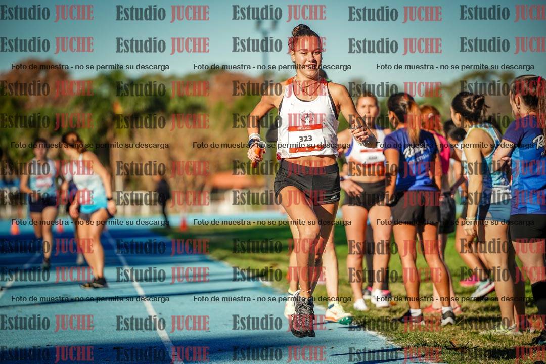 Fotos durante los relevos