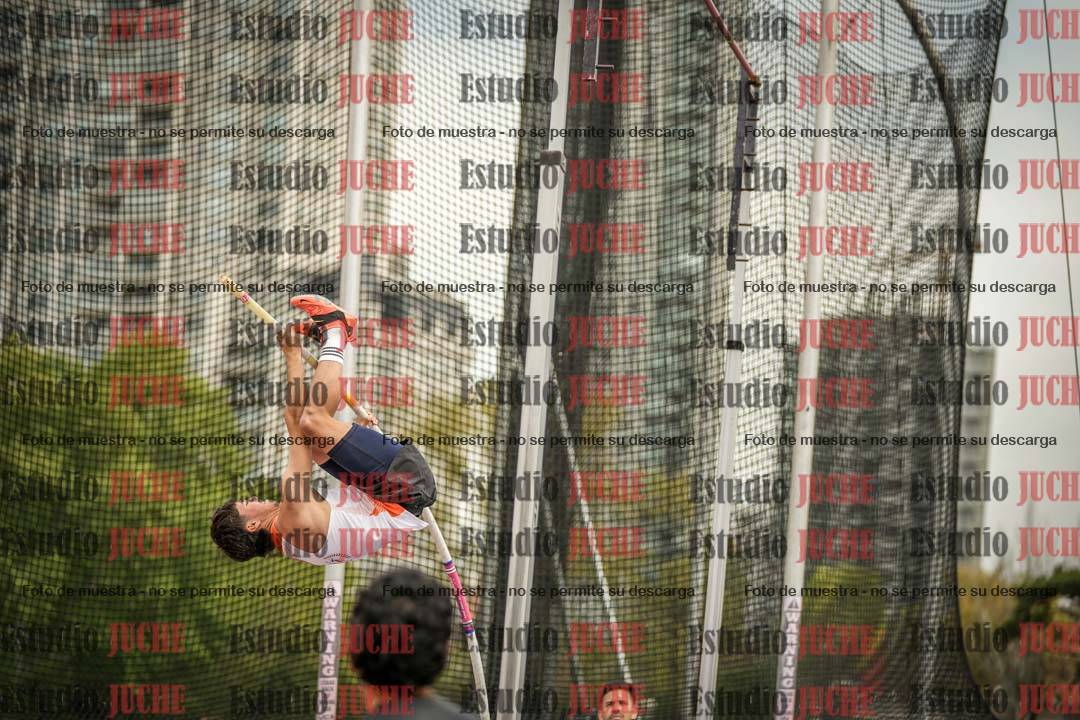 Fotos del salto con garrocha de varones