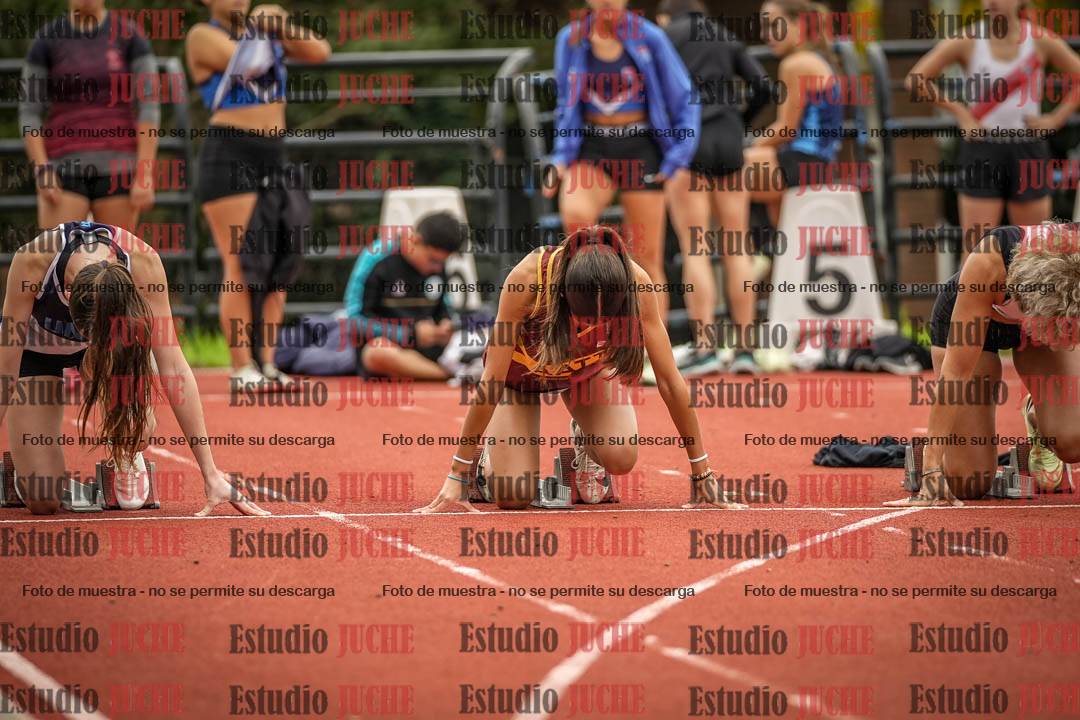 Fotos de los 100 m llanos de mujeres