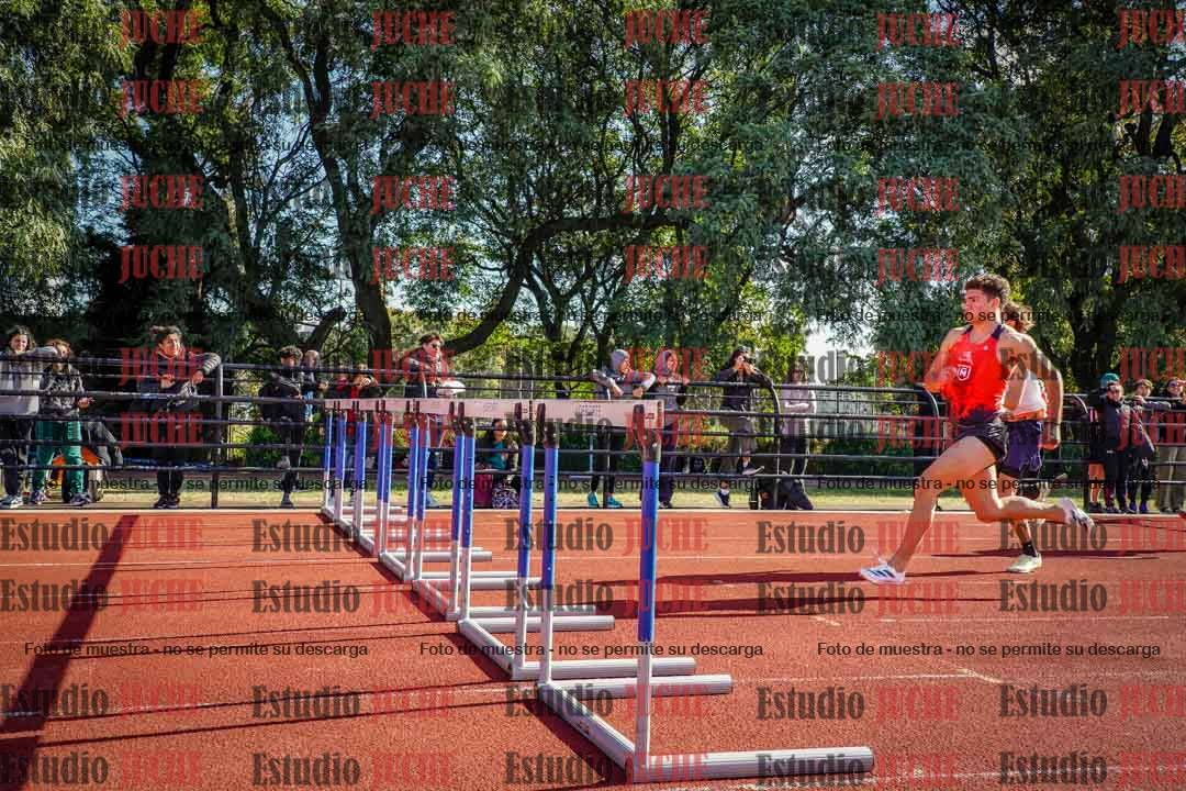Fotos de los 110 m con vallas de varones