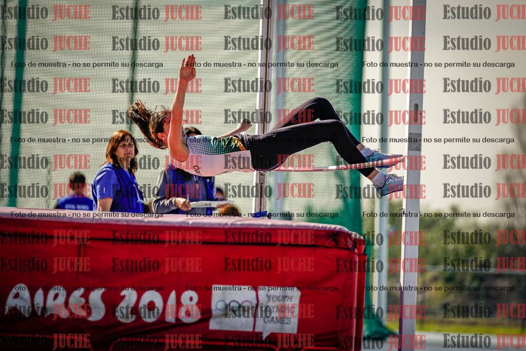 Fotos del salto en alto de mujeres - heptatlón 2