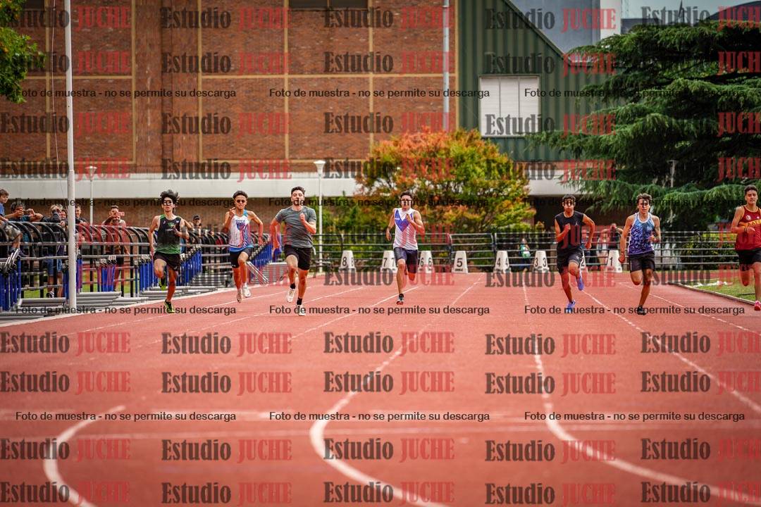 Fotos de los 200 m llanos de varones
