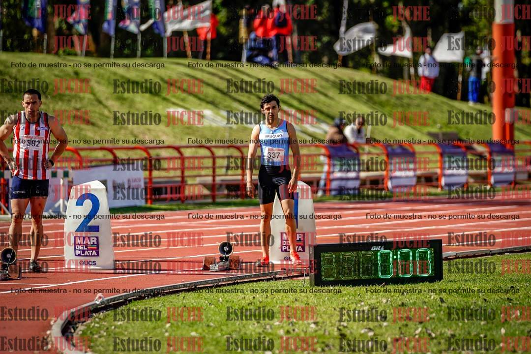 Fotos de los 200 m llanos de varones