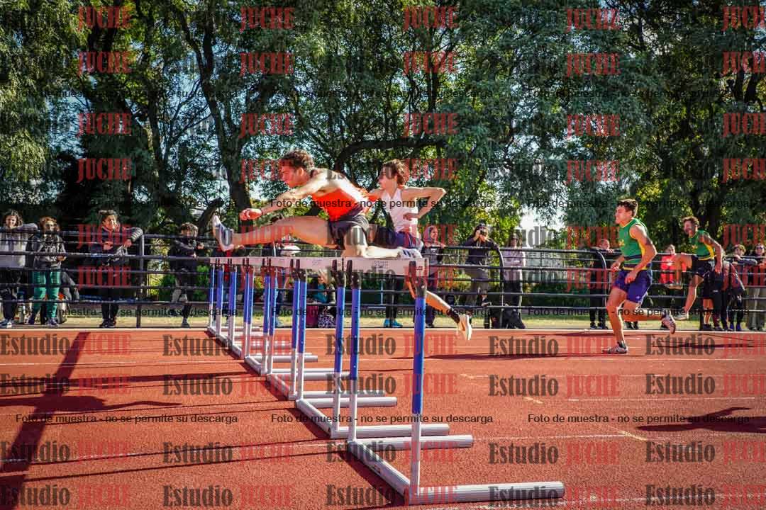 Fotos de los 110 m con vallas de varones