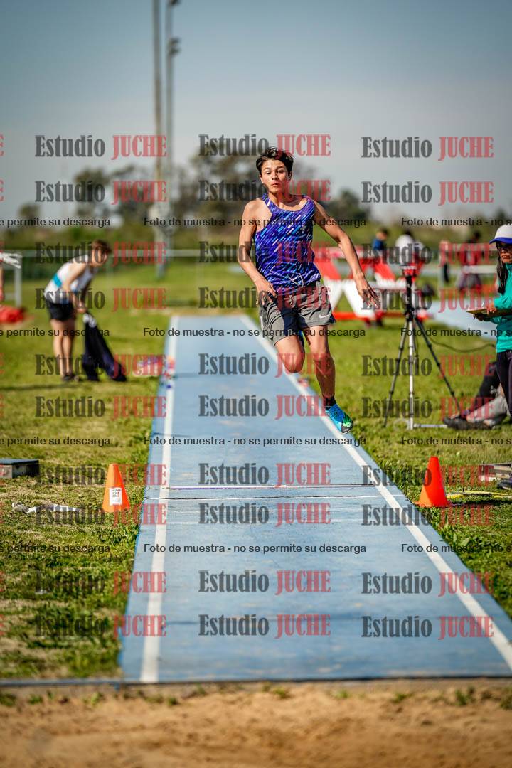 Fotos del salto triple de varones