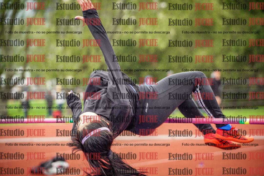 Fotos del salto en alto de mujeres y varones - todos los grupos