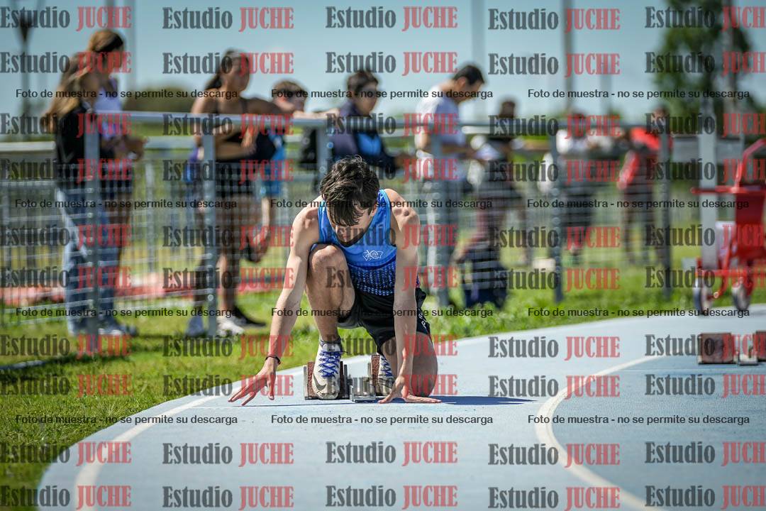 Fotos de los 200 m llanos de varones