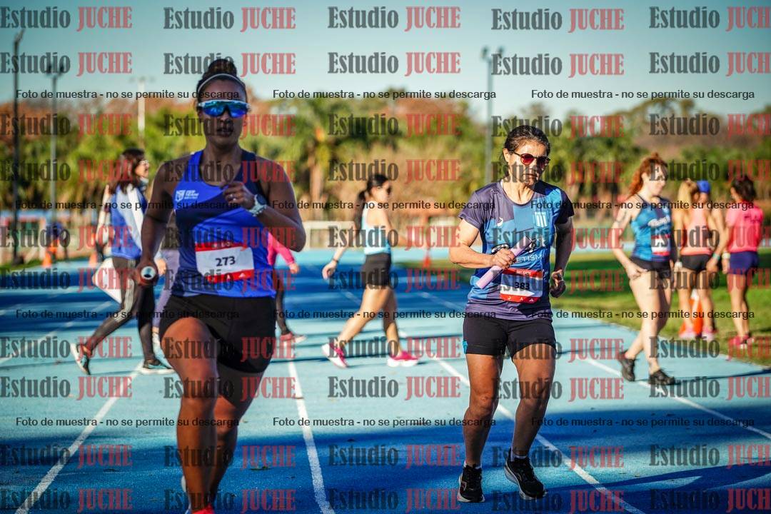 Fotos durante los relevos