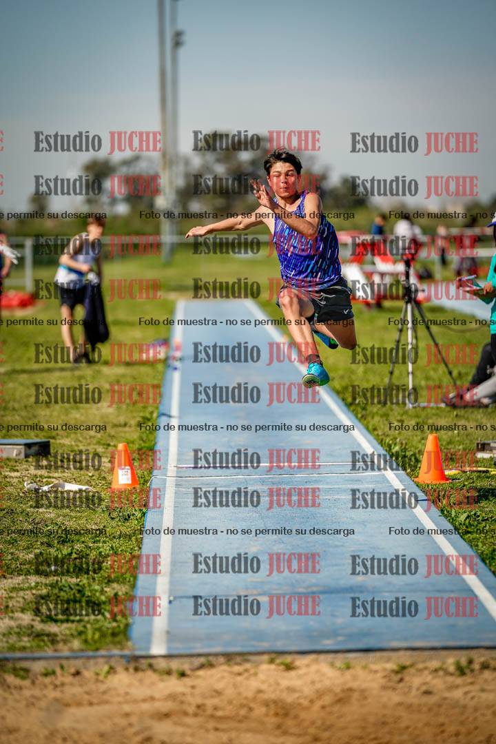 Fotos del salto triple de varones