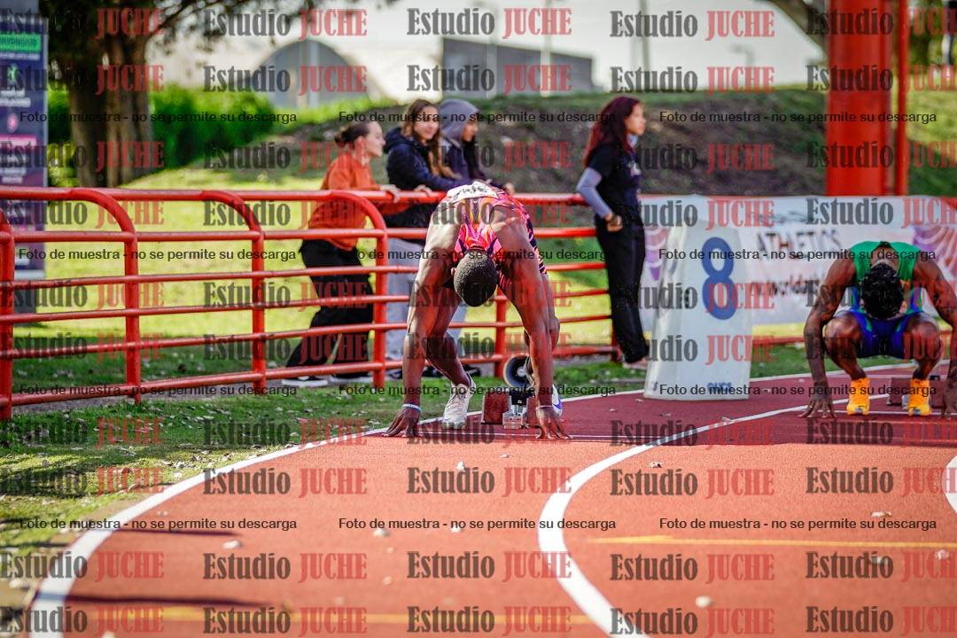 Fotos de los 200 m llanos de varones