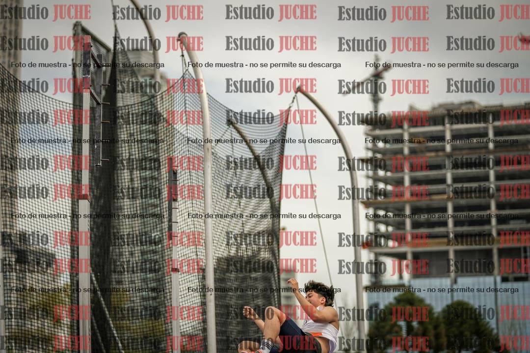 Fotos del salto con garrocha de varones