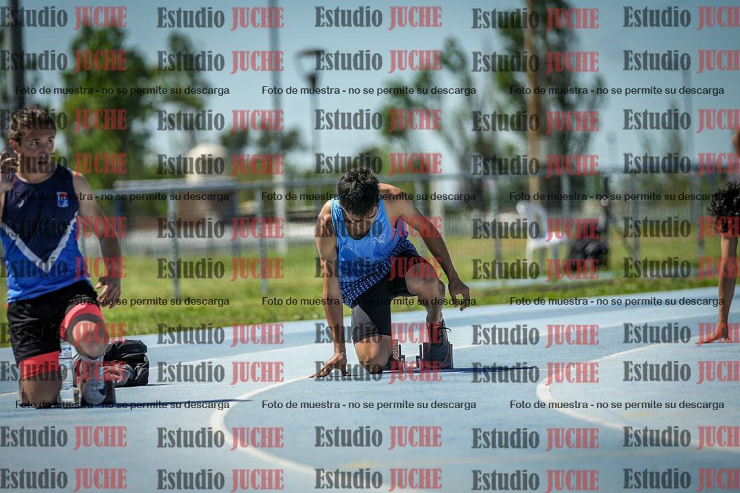 Fotos de los 200 m llanos de varones