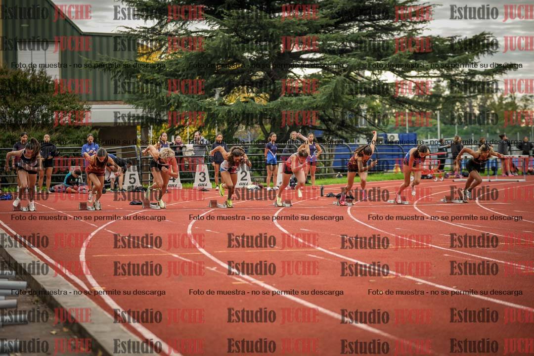 Fotos de los 100 m llanos de mujeres