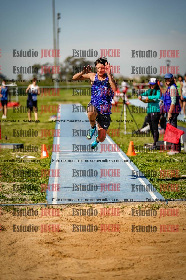 Fotos del salto triple de varones