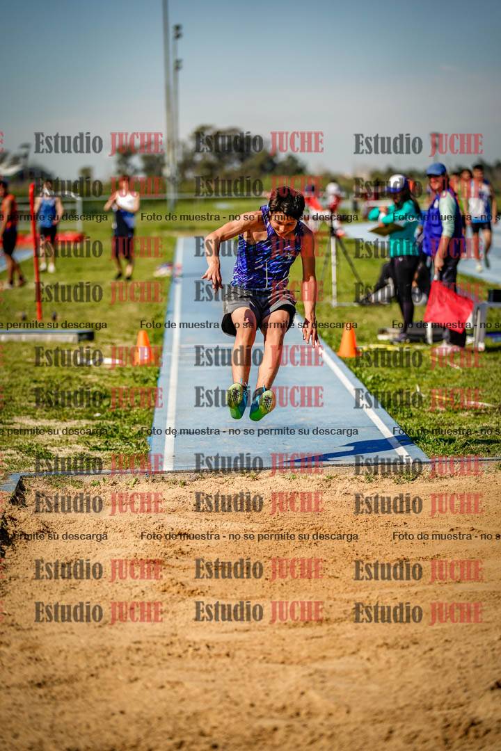 Fotos del salto triple de varones