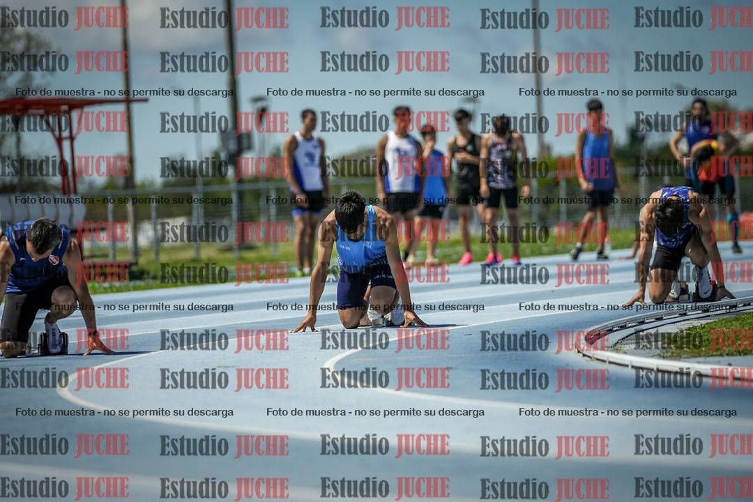 Fotos de los 200 m llanos de varones