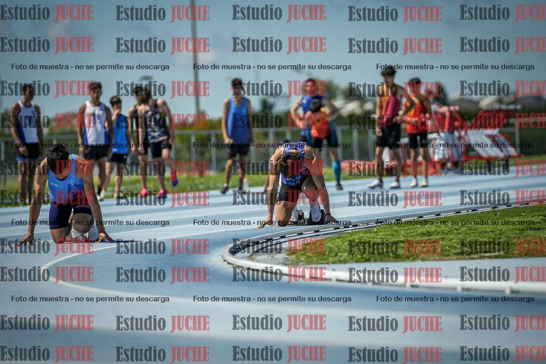 Fotos de los 200 m llanos de varones