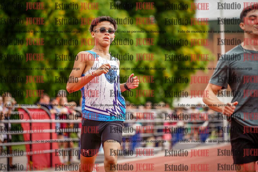 Fotos de los 200 m llanos de varones
