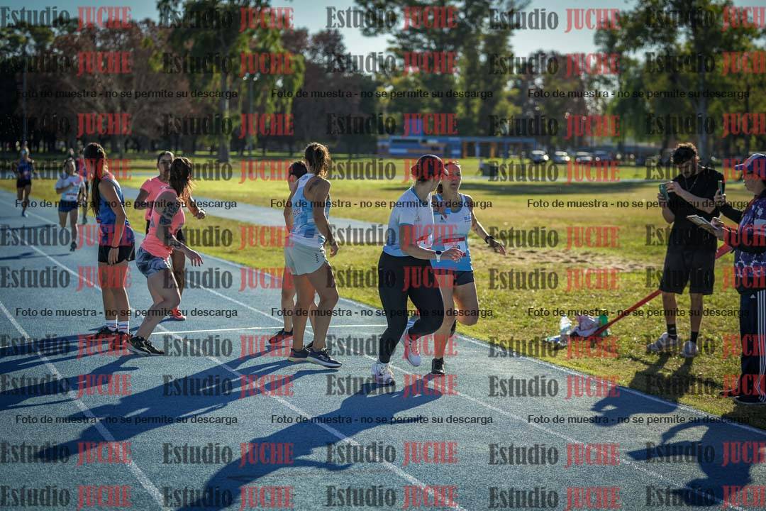 Fotos durante los relevos