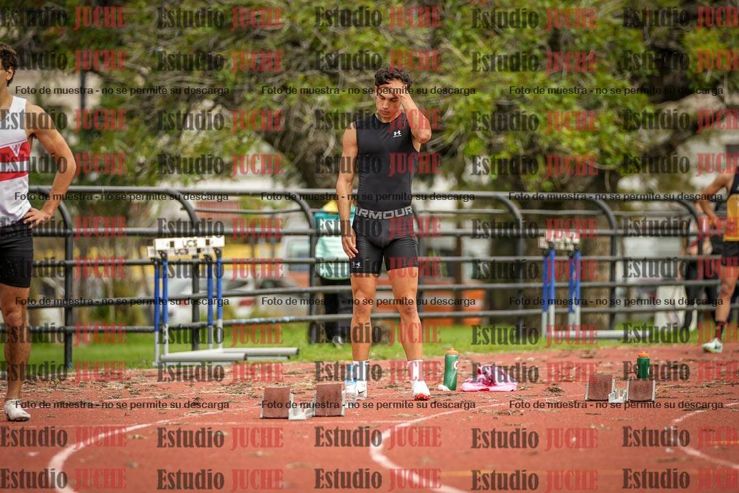 Fotos de los 200 m llanos de varones