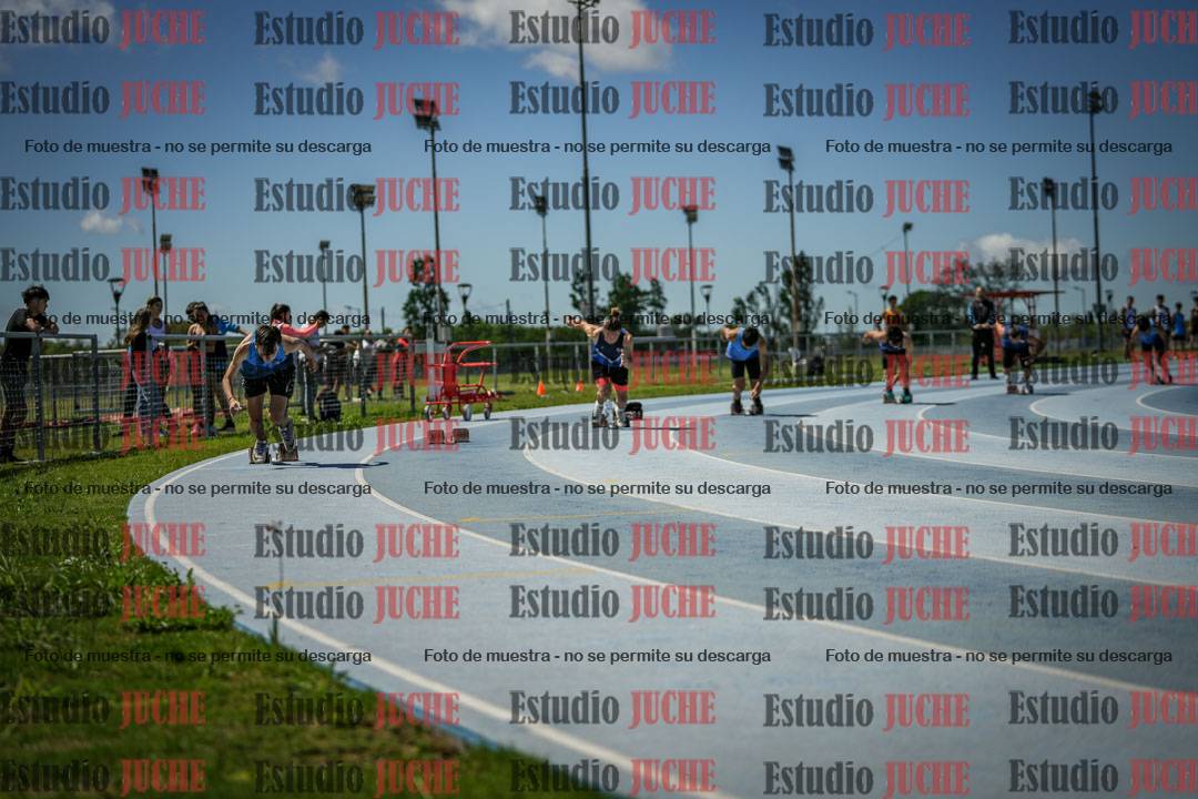 Fotos de los 200 m llanos de varones