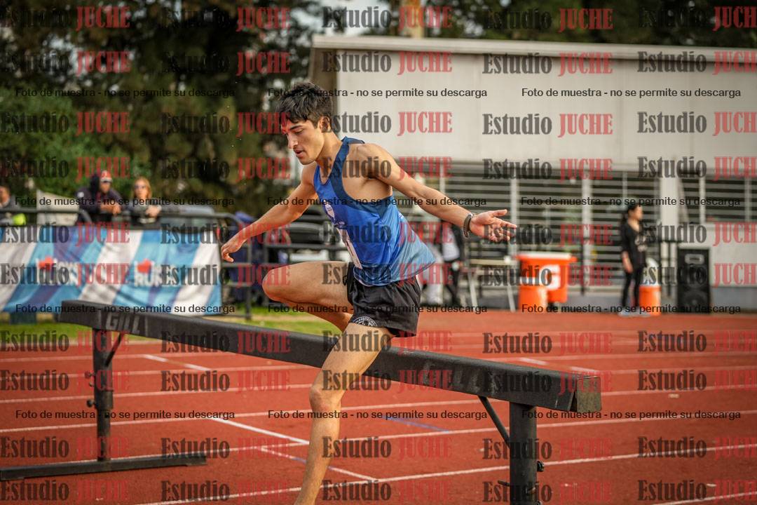 Fotos de los 3000 m con obstáculos de varones